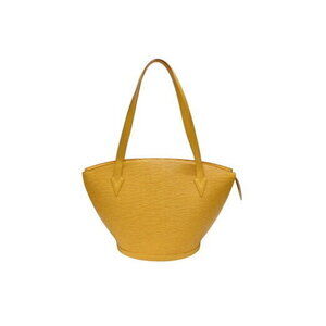 Louis Vuitton Saint Jacques Handbag Epi Leather Yellow